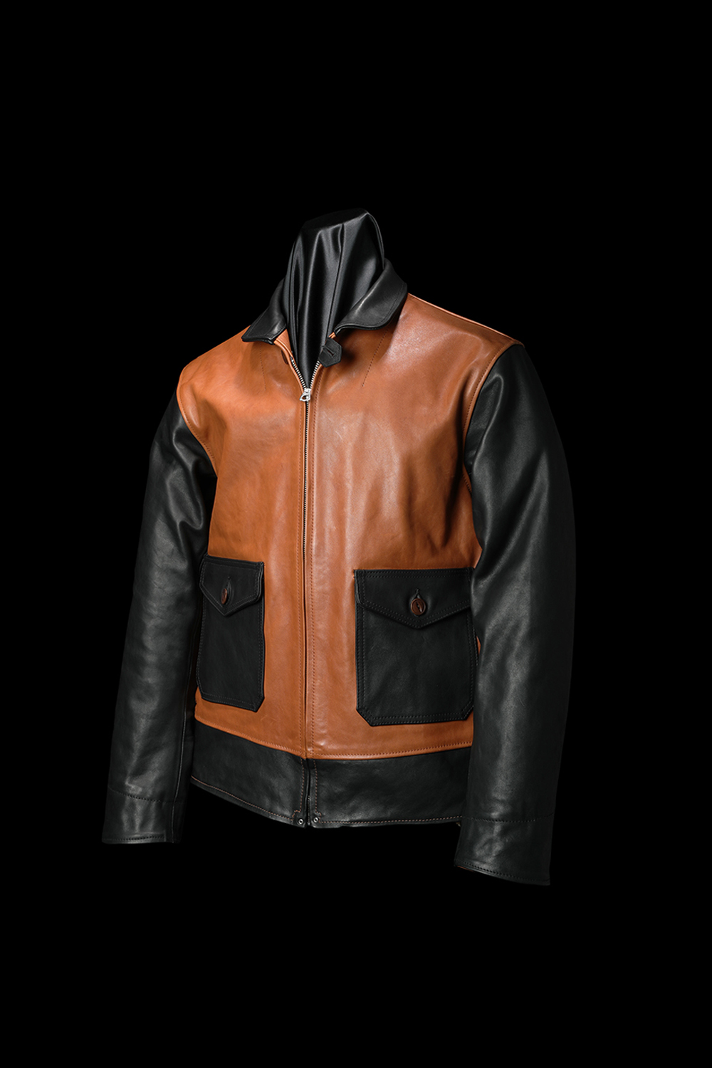 Lot.762  Horsehide A-1 Zip Jacket