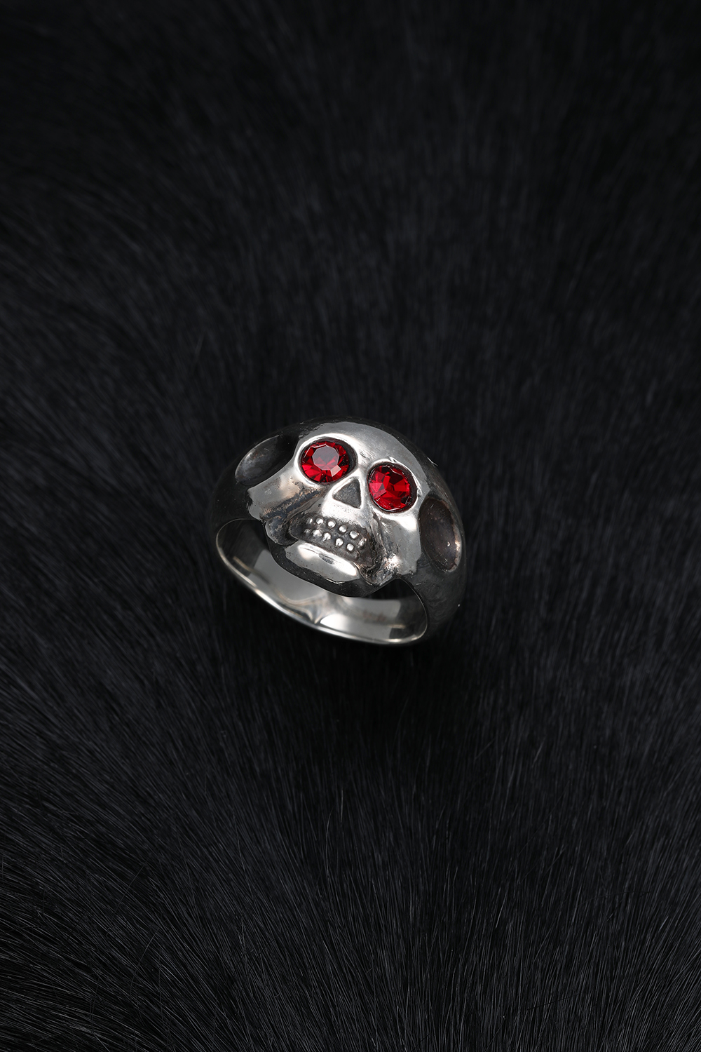 BS0005 Round Skull Ring