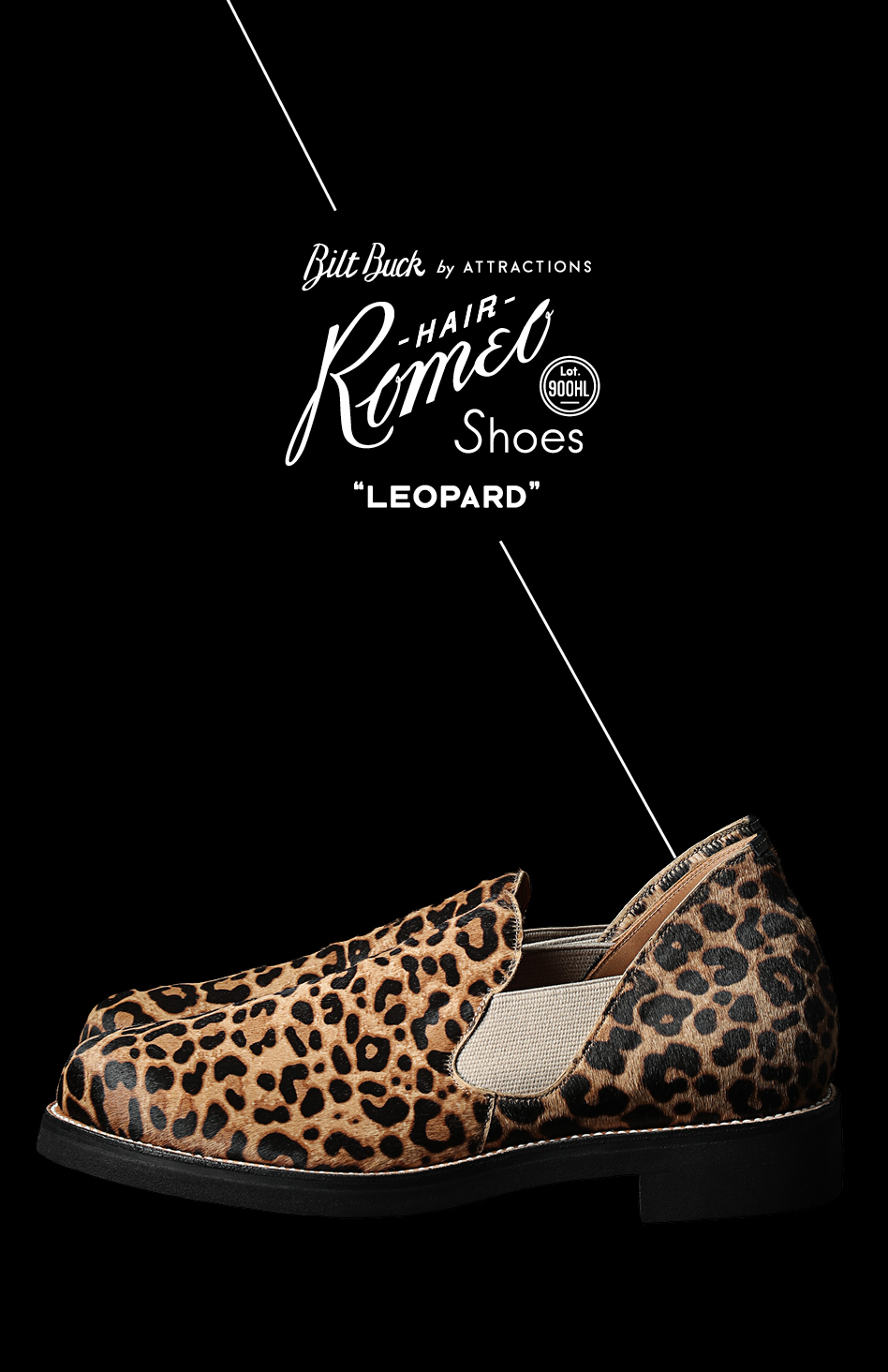 Lot.900HL  Hair Romeo Leopard